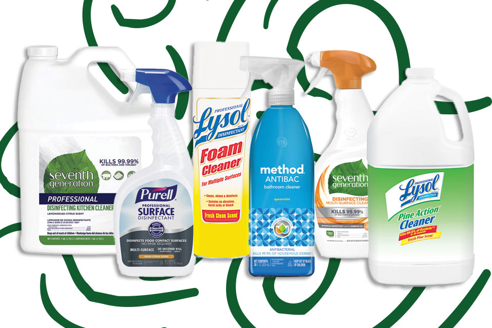Cleaners & Disinfectants 