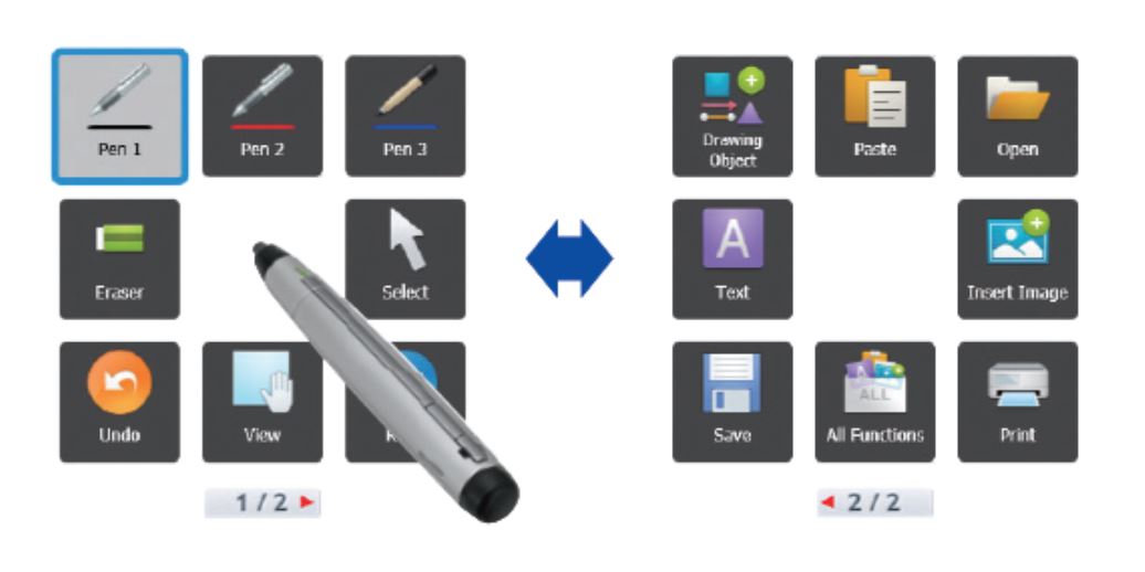 Demonstration of Pen Software Interface