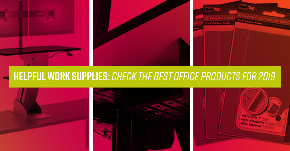 Helpful Work Supplies Check The Best Office Products for 2019